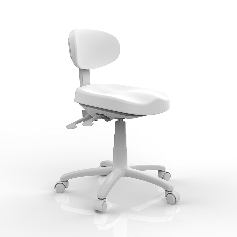 Silverfox 801-C Deluxe Medical Stool with Backrest