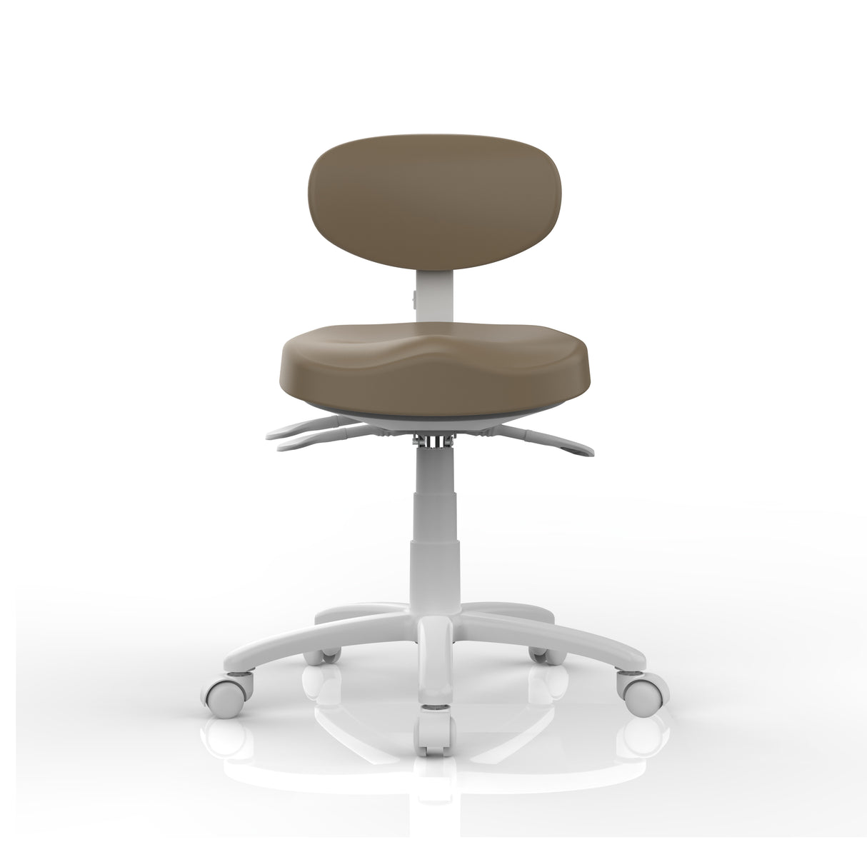 Silverfox 801-C Deluxe Medical Stool with Backrest